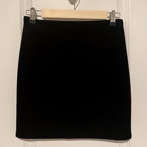 Lulus Black mini skirt